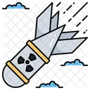 Vehicle Air Rocket Icon