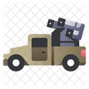 Missile Launcher Car  Icon