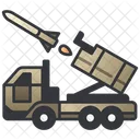 Military Launcher Car Icon