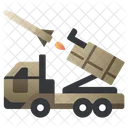 Military Launcher Car Icon