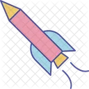 Missile Rocket Spaceship Icon