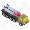 War Truck Military Truck Missile Truck Icon