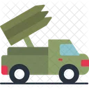 Missile Truck Military Launcher Icon