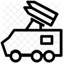 Rocket Gun Missile Icon