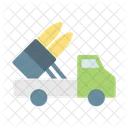 Missiles Launch Truck Icon