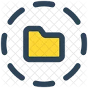 Folder Document Storage Icon