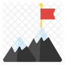 Mission Erreicht Ziel Endziel Symbol