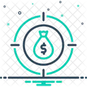 Mission Money Money Bag Icon