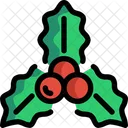 Mistel Stechpalme Dekoration Symbol