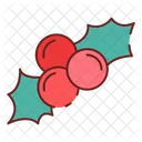 Mistletoe Floral Leaf Icon
