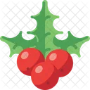 Cherry Christmas Decoration Fruit Icon