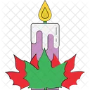 Mistletoe Candle  Icon