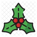 Mistletoe Christmas Traditions Christmas Decorations Icon