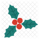 Mistletoe Christmas Decoration Icon