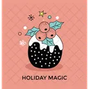 Mistletoe Magic Christmas Icon