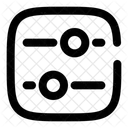 Quadrado De Afinacao Icono