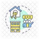 Hoa Hauseigentumerverband Hoa Verwaltung Symbol