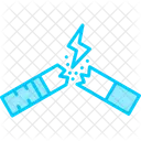 Mit dem Rauchen aufhören  Symbol