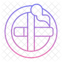 Aufhoren Tabak Zigaretten Nikotin Symbol