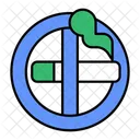 Aufhoren Tabak Zigaretten Nikotin Symbol