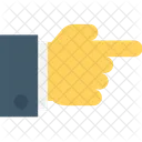 Hand Zeigen Indikator Symbol