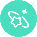 Sternring Ring Abstrakte Form Abstrakte Komposition Icon