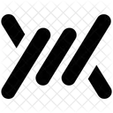 Mit Widerhaken  Symbol