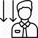 Angestellter Arbeiter Mitarbeiter Symbol