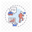 Coach Betreuung Mitarbeiter Symbol