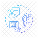 Coach Betreuung Mitarbeiter Symbol