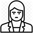 Avatar Beruf Weiblich Symbol