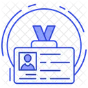 Mitarbeiterkarte  Symbol
