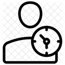 Mitarbeiterzeitplan  Symbol
