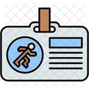 Mitgliedschaft Lauf Karte Icon