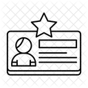 Mitgliedskarte Symbol