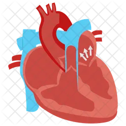 Mitral valve regurgitation  Icon