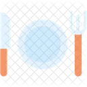 Mittagessen Mahlzeit Mittag Symbol