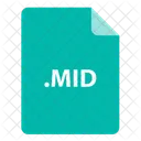 Mid Datei Format Symbol