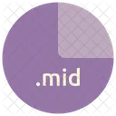 Mid Datei Format Symbol