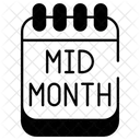 Mitte des Monats  Symbol
