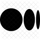 Mittel Apfel Logo Symbol