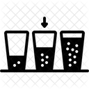 Mittel Mittelstufe Symbol