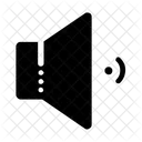 Medium Lautsprecher Lautstarke Symbol