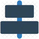 Zeichen Ausrichten Ausrichtung Icon