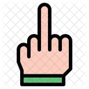 Mittelfinger  Symbol