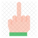 Mittelfinger  Symbol