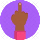 Protest Mittelfinger Hand Icon