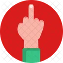 Protest Mittelfinger Hand Icon