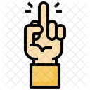 Mittelfinger  Symbol