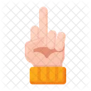 Mittelfinger  Icon